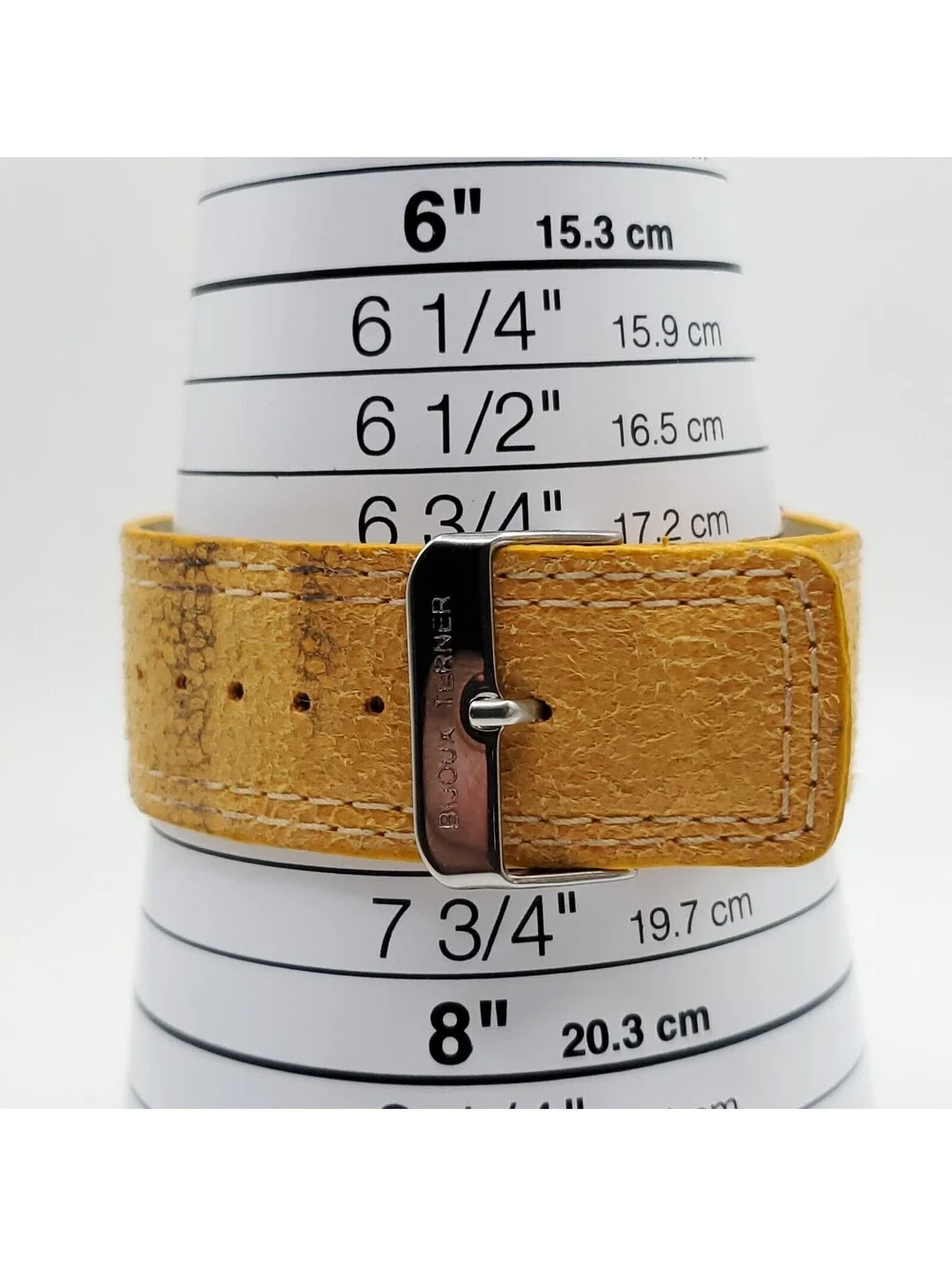 Bijoux Terner Yellow K-10397 Watch 46mm New Battery